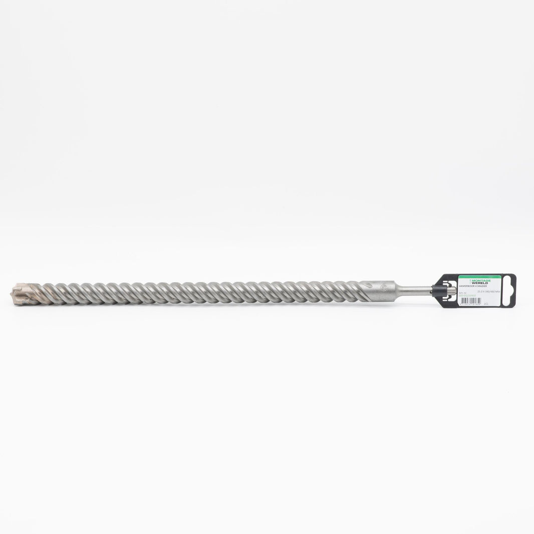 4-snijder 25.0x390/450mm Uni SDS Plus Premium PGM auto soldering Hamerboor Betonboor
