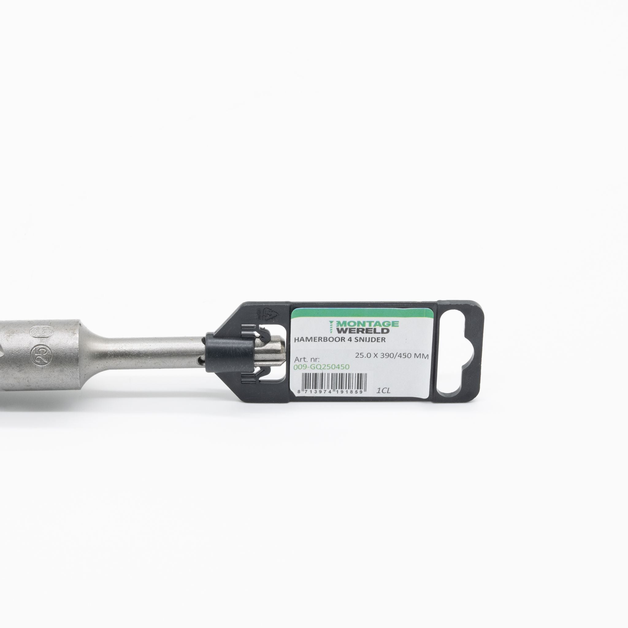 4-snijder 25.0x390/450mm Uni SDS Plus Premium PGM auto soldering Hamerboor Betonboor