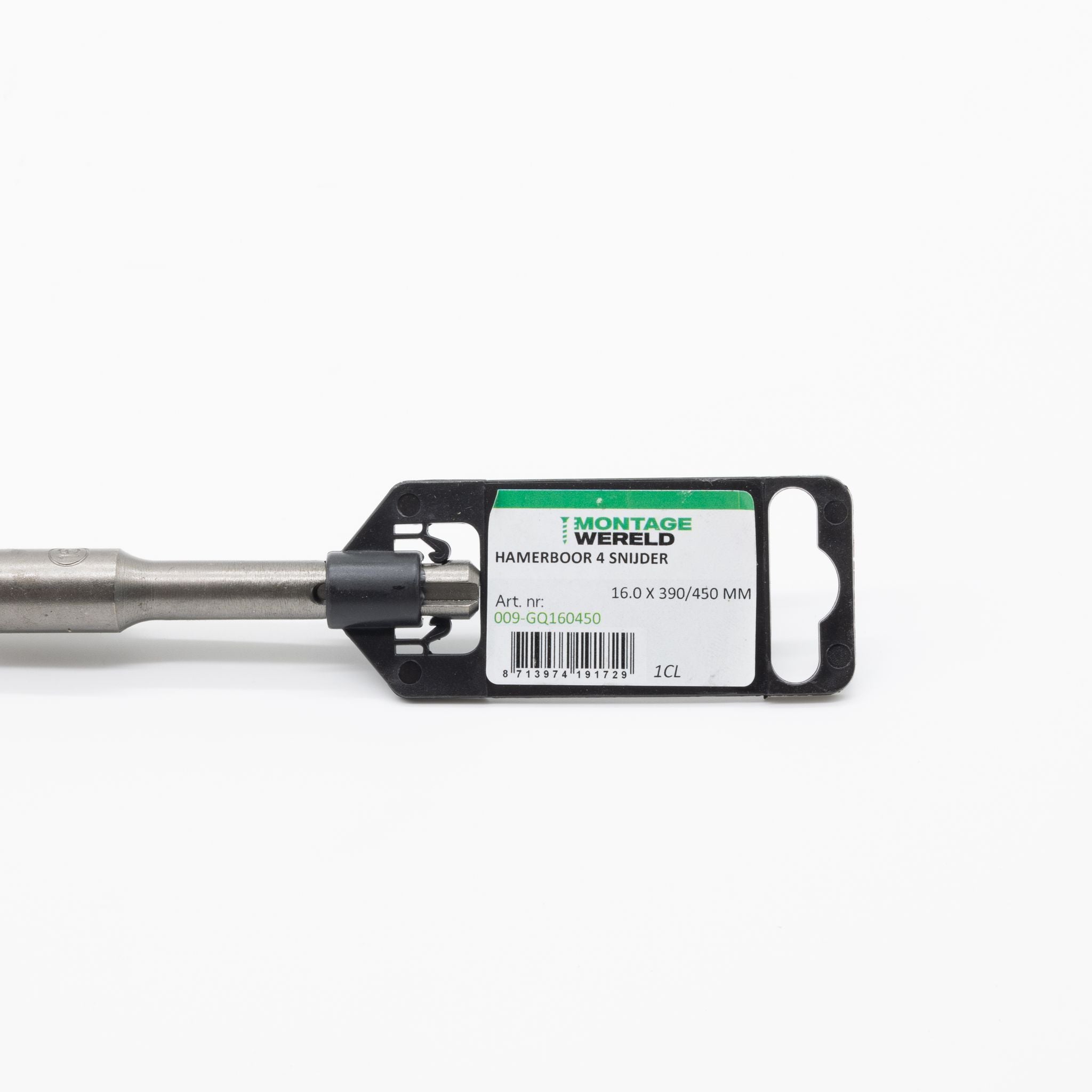 4-snijder 16.0x390/450mm Uni SDS Plus Premium PGM auto soldering Hamerboor Betonboor