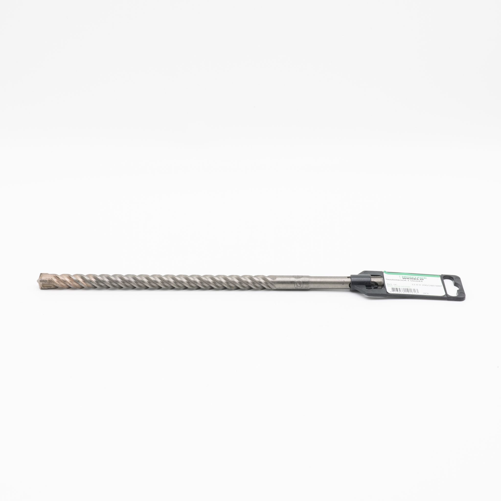 4-snijder 12.0x200/260mm Uni SDS Plus Premium PGM auto soldering Hamerboor Betonboor