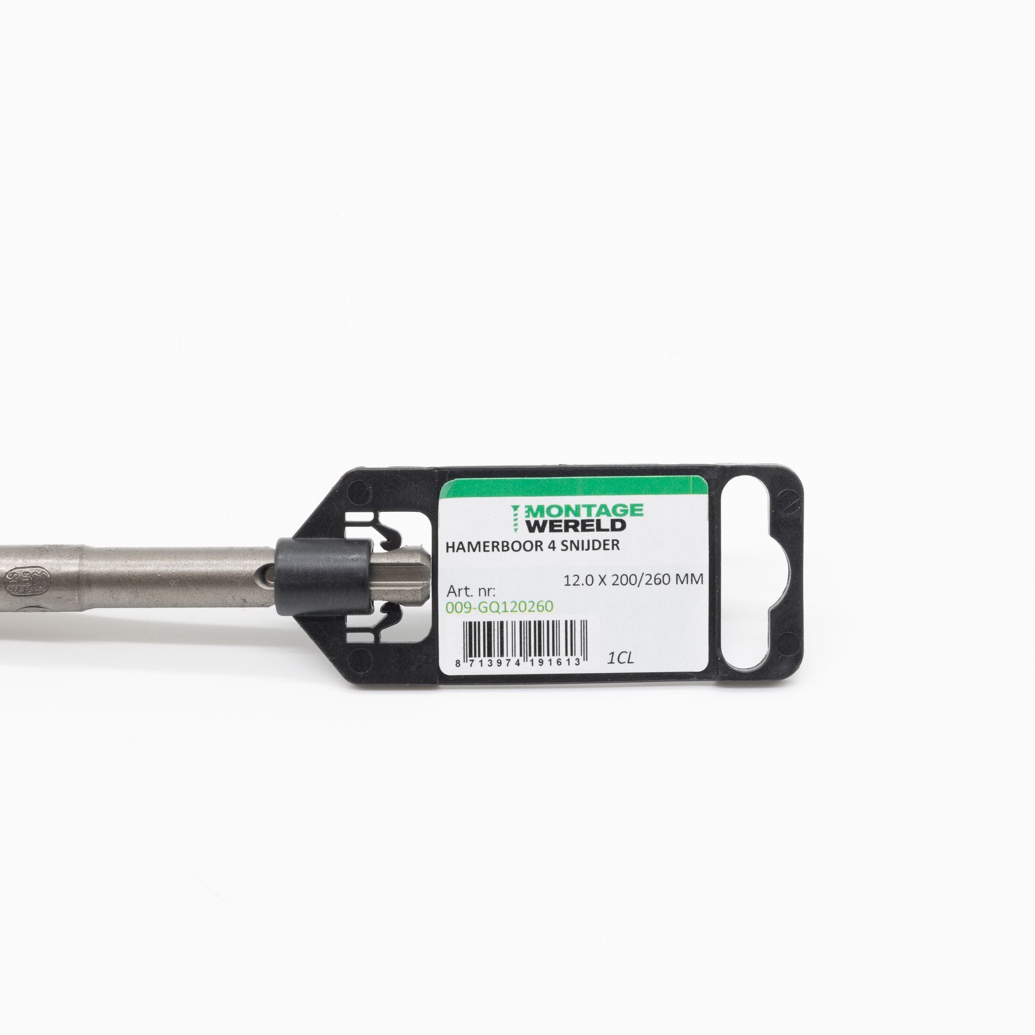 4-snijder 12.0x200/260mm Uni SDS Plus Premium PGM auto soldering Hamerboor Betonboor