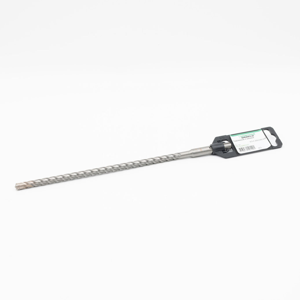 4-snijder 8.0x200/260mm Uni SDS Plus Premium PGM auto soldering Hamerboor Betonboor