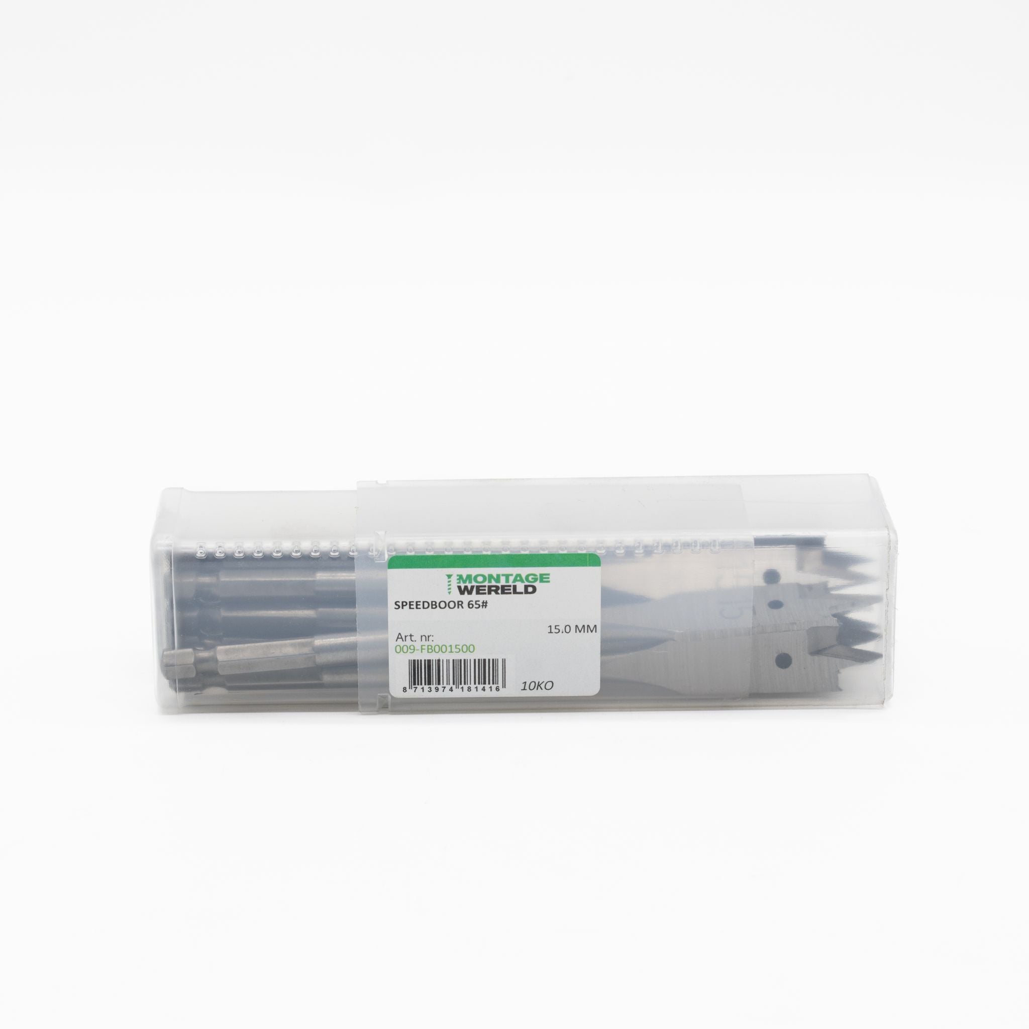 Speedboor 15mmx152mm hex aansluiting