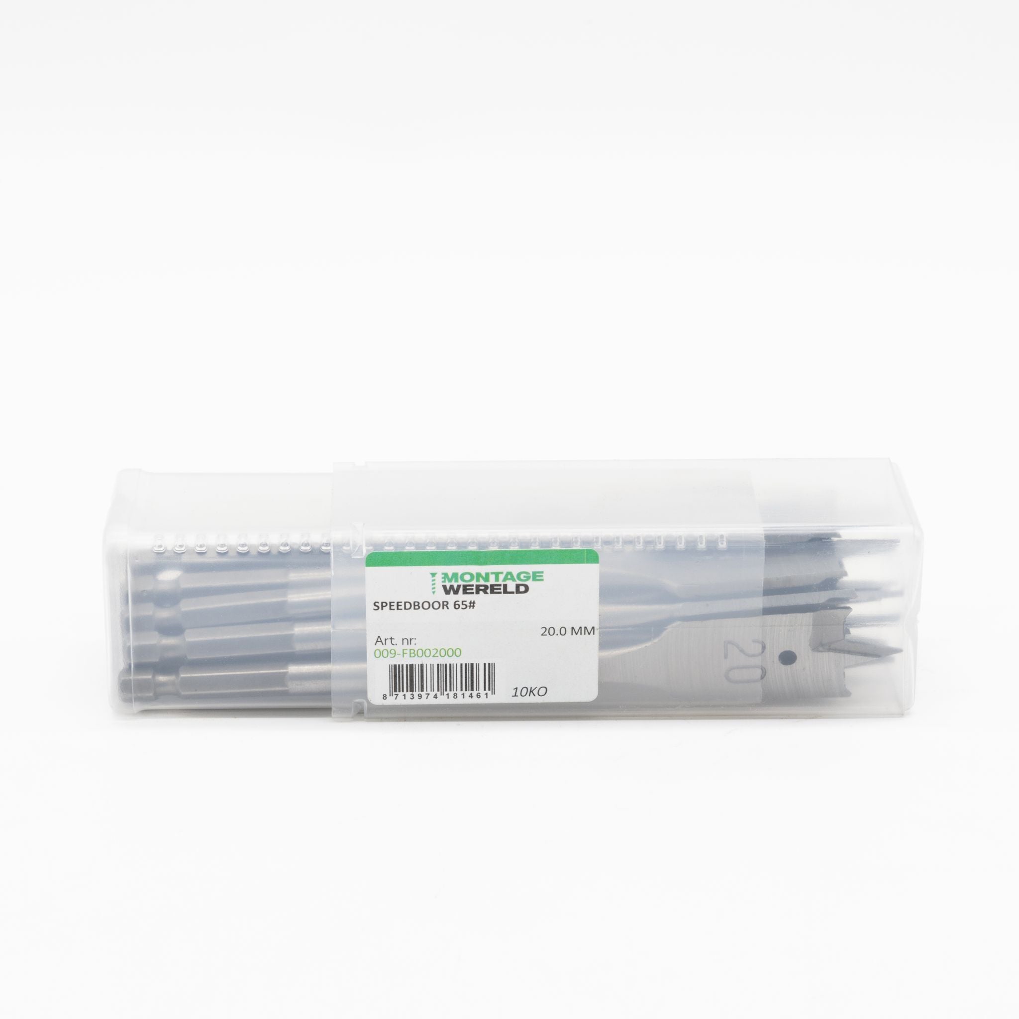 Speedboor 20mmx152mm hex aansluiting