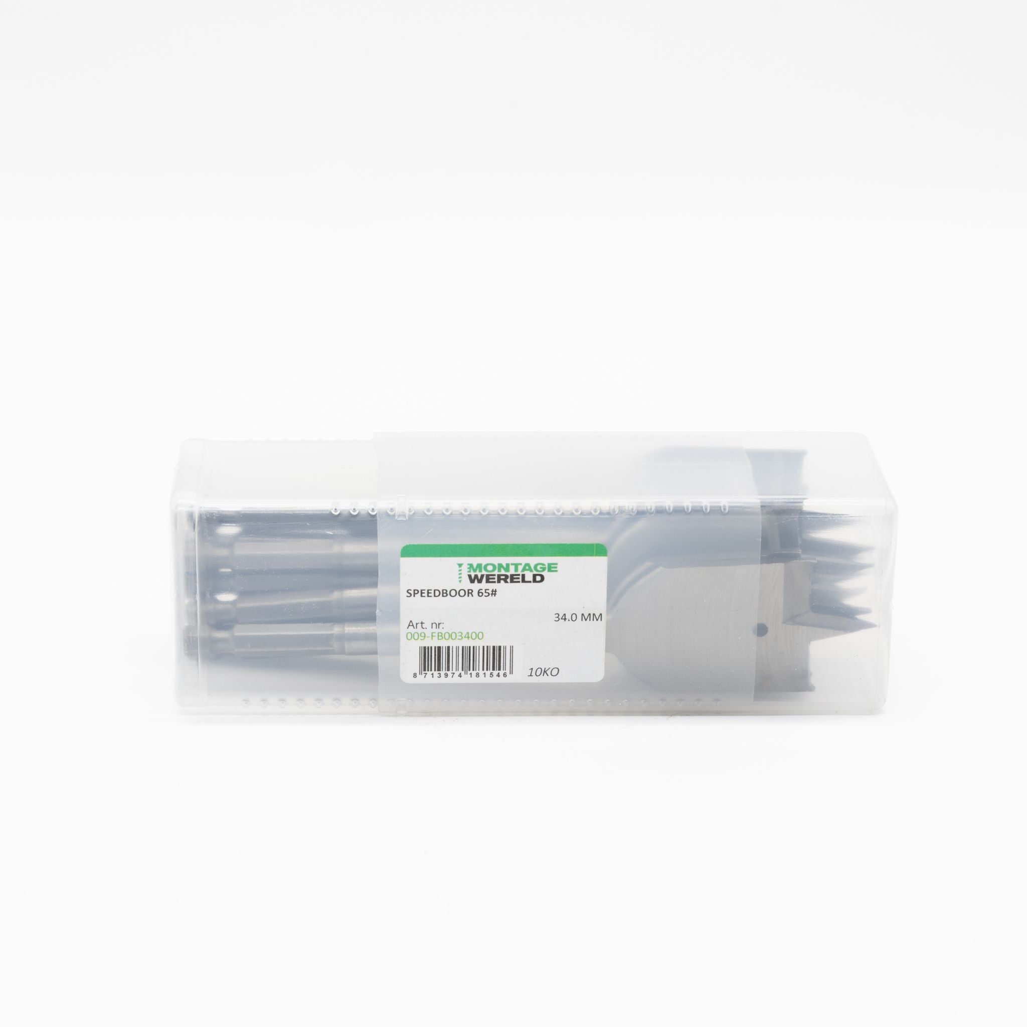 Speedboor 34mmx152mm hex aansluiting