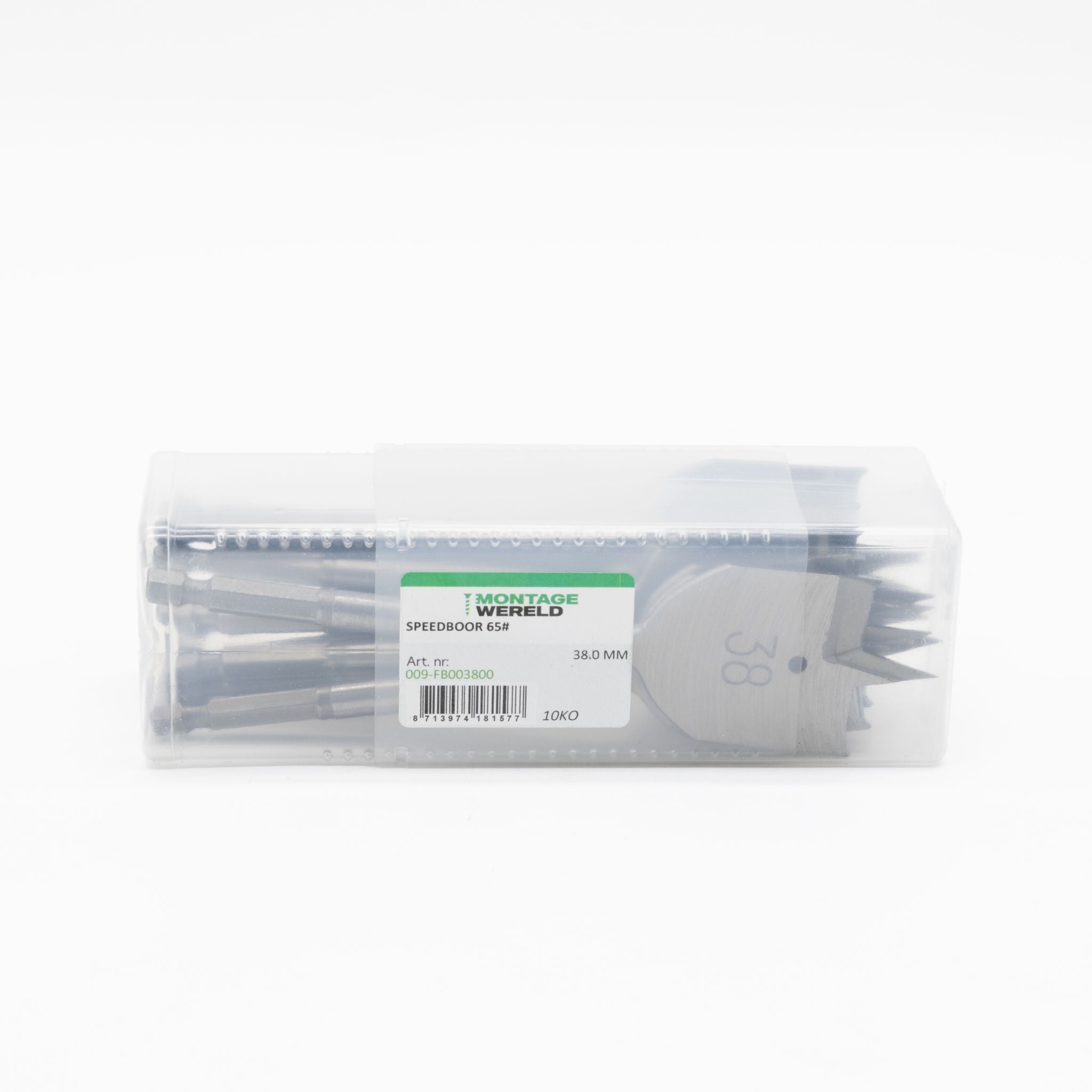 Speedboor 38mmx152mm hex aansluiting