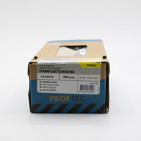 Proftec 5.0x60/36mm TORX spaanplaatschroeven verzinkt 200st