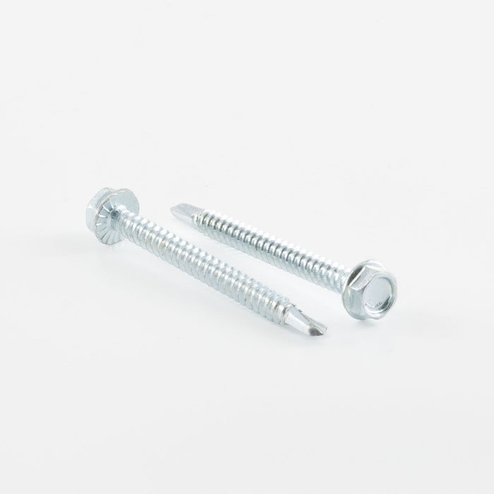 Plaatschroef 4.8x50mm zeskantkop verzinkt TX 200st