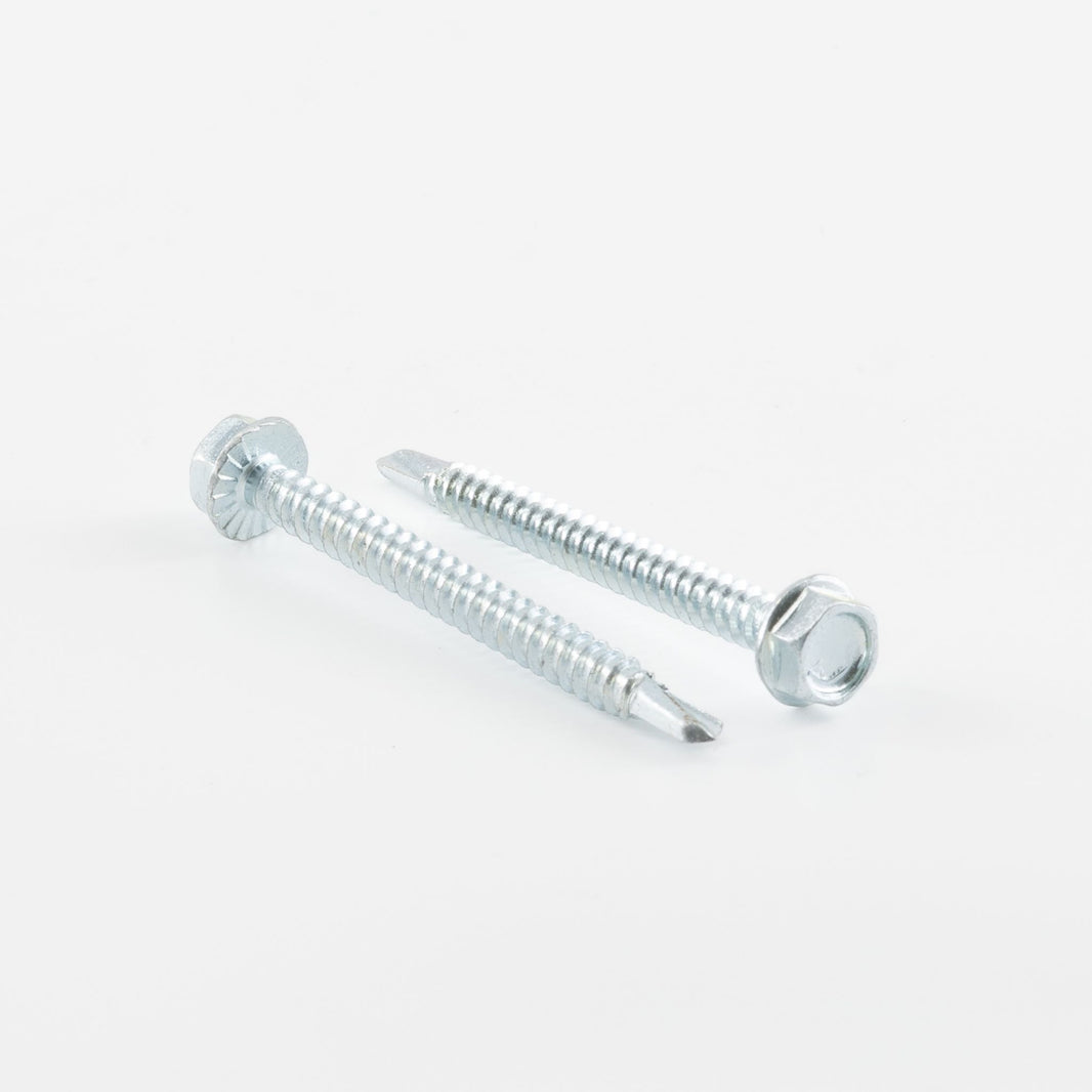 Plaatschroef 4.8x50mm zeskantkop verzinkt TX 200st