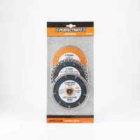 Perfectmate diamantzaagbladen 3-in-1 voordeelset 125x22.23mm