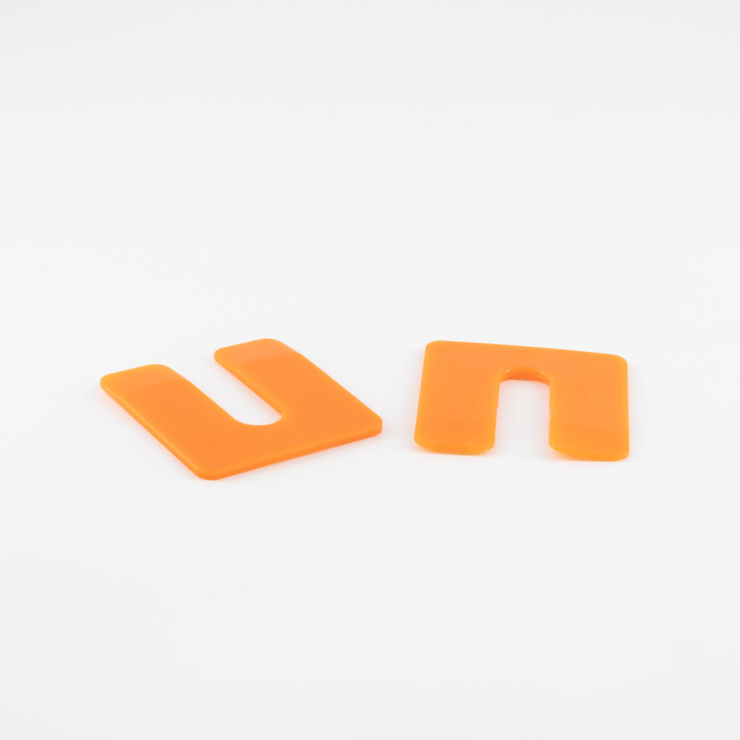 GB uitvulplaten 2mm oranje bak 240st