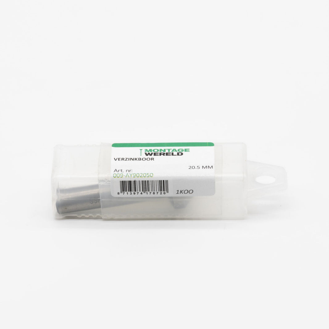 Verzinkboor HSS 20.5mm
