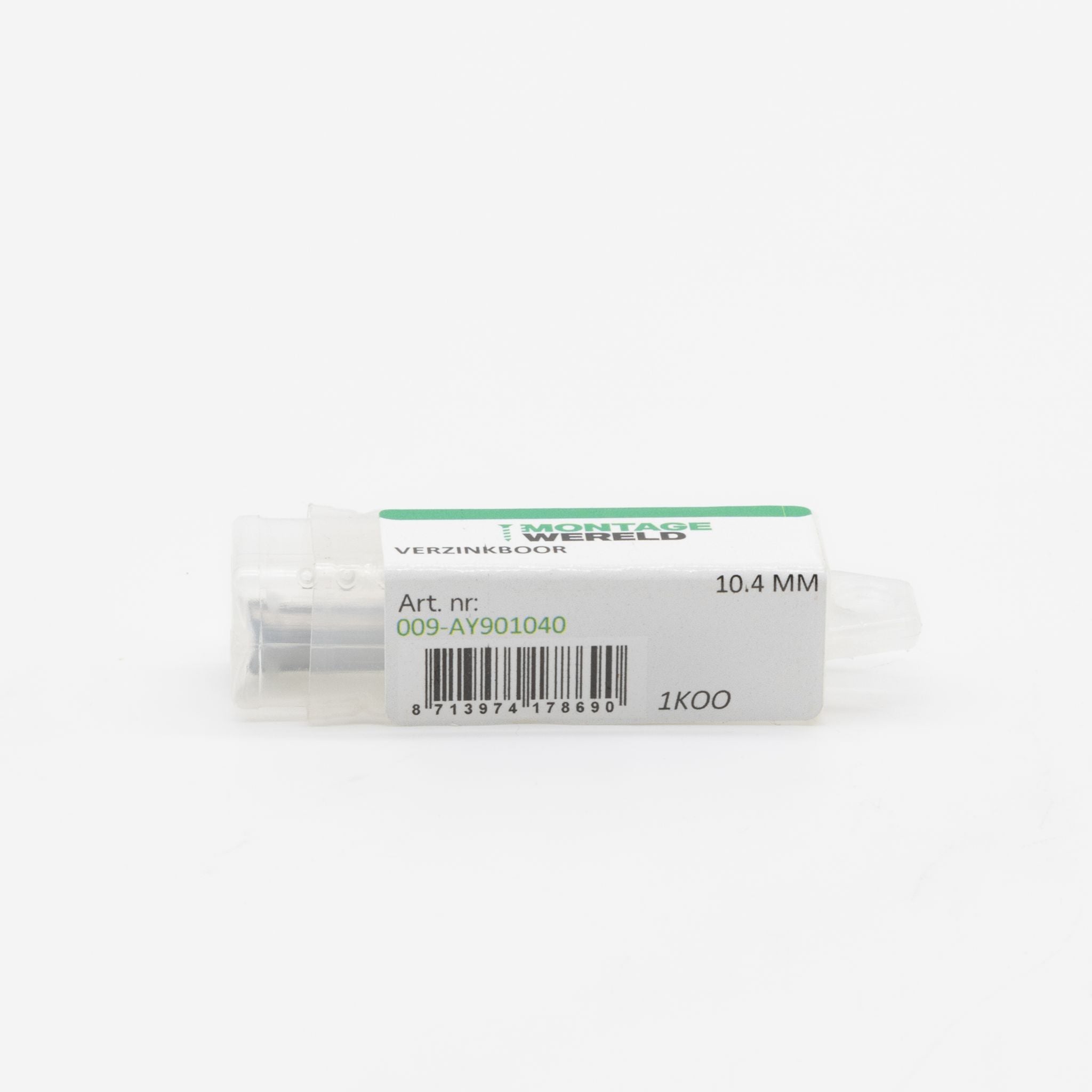 Verzinkboor HSS 10.4mm