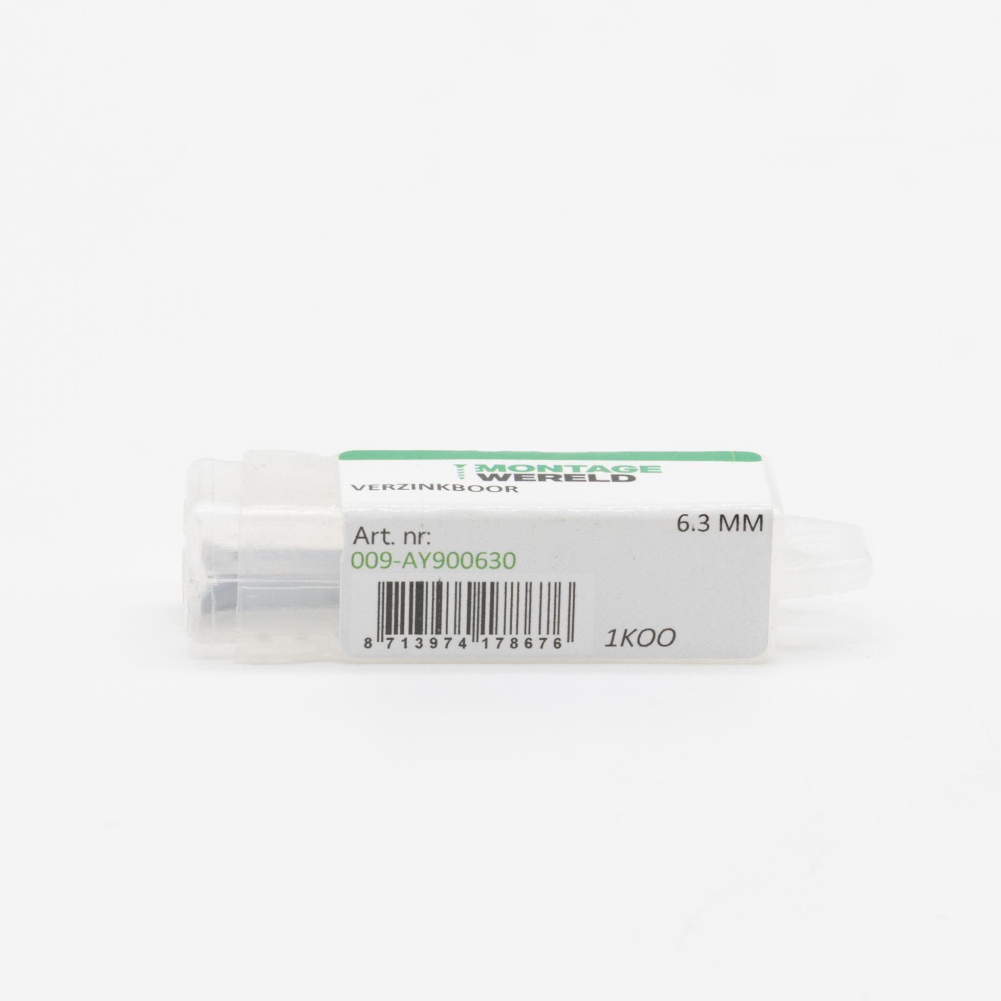 Verzinkboor HSS 6.3mm