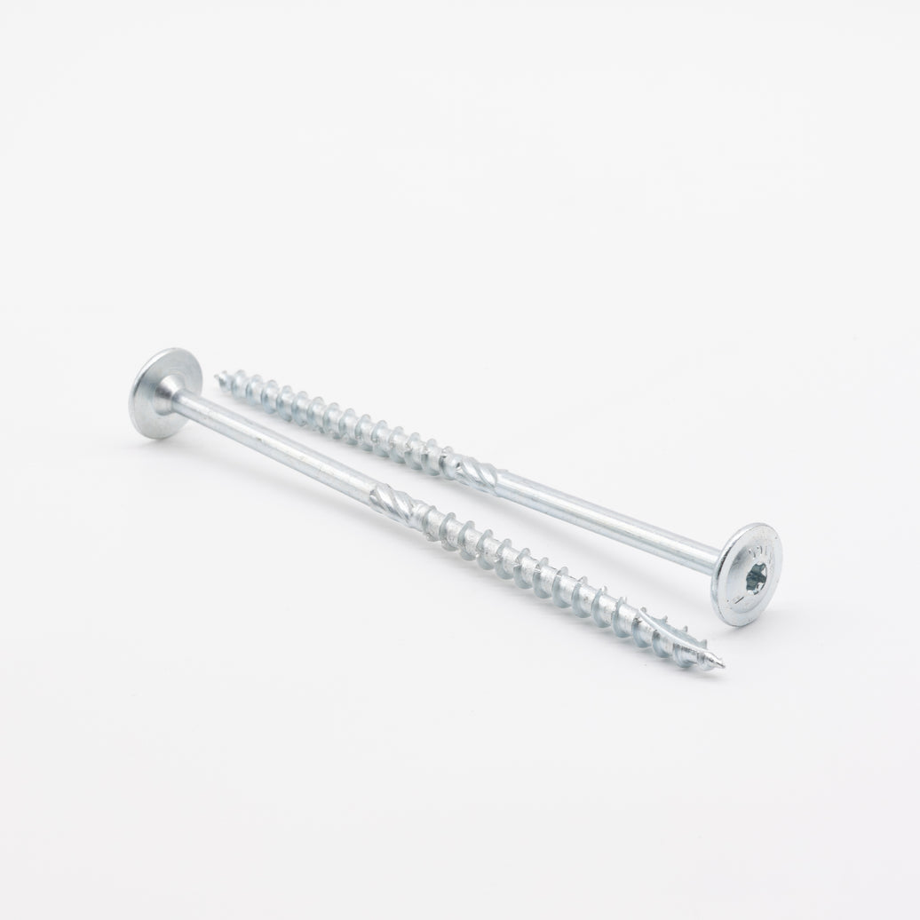 Proftec 8.0x160/80mm TORX houtbouwschroef verzinkt 50st