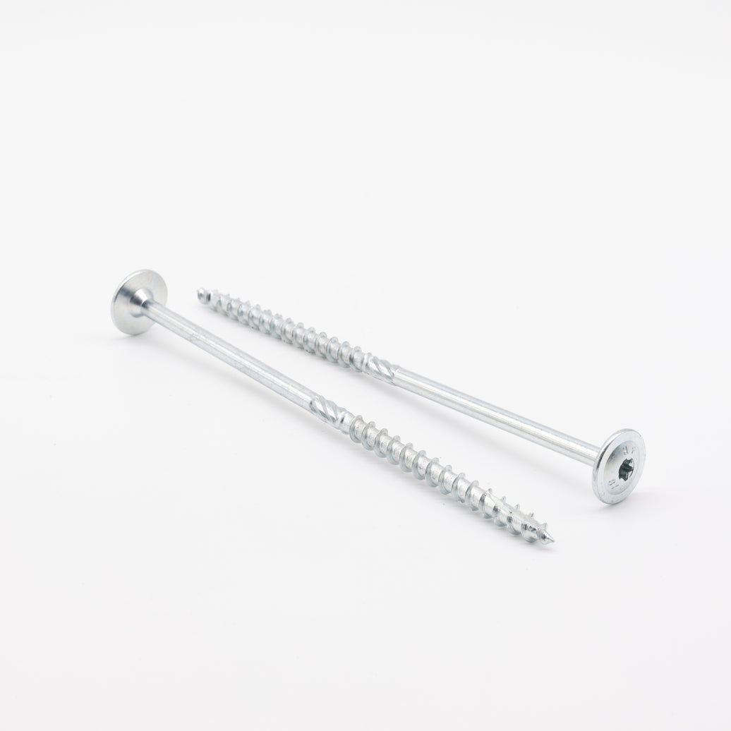 Proftec 8.0x180/80mm TORX houtbouwschroef verzinkt 50st