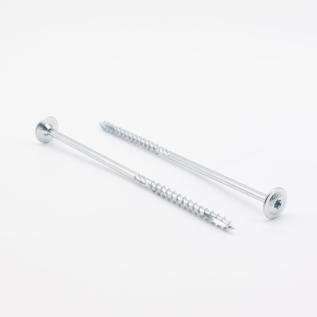 Proftec 8.0x200/80mm TORX houtbouwschroef verzinkt 50st